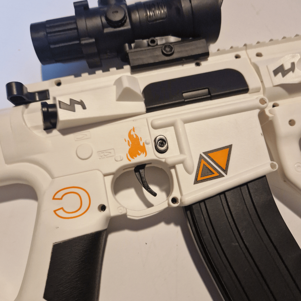 CQR Hvid - Elektrisk Gelblaster