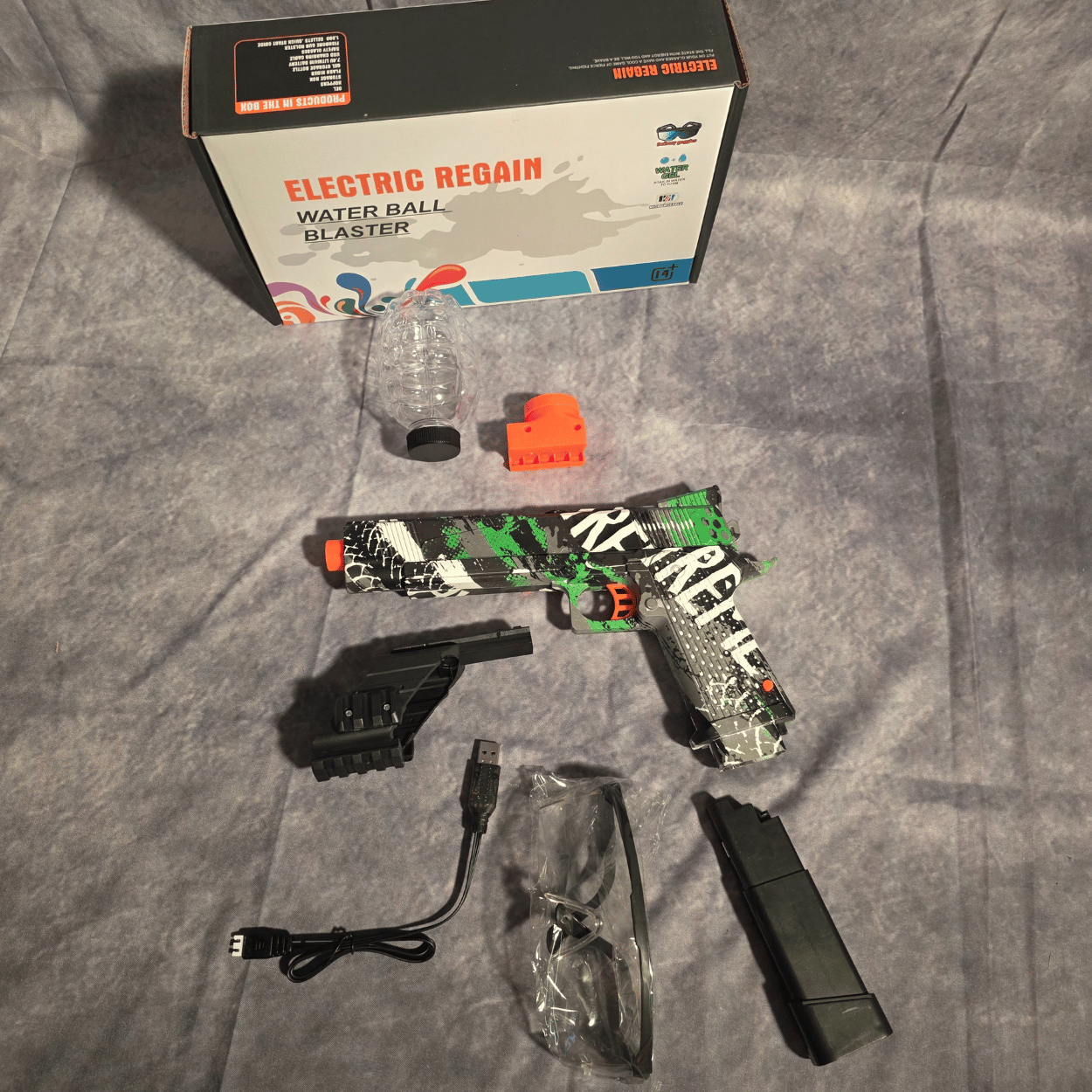 1912 - Elektrisk Gelblaster