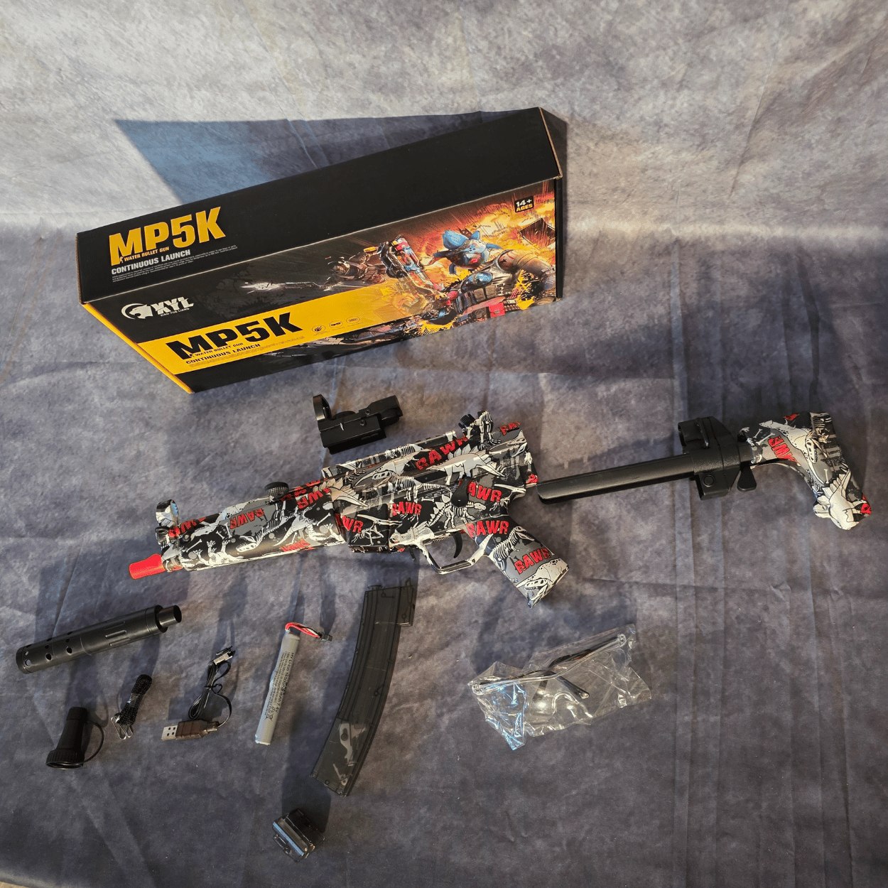 MP5 - GelBlaster Elektrisk