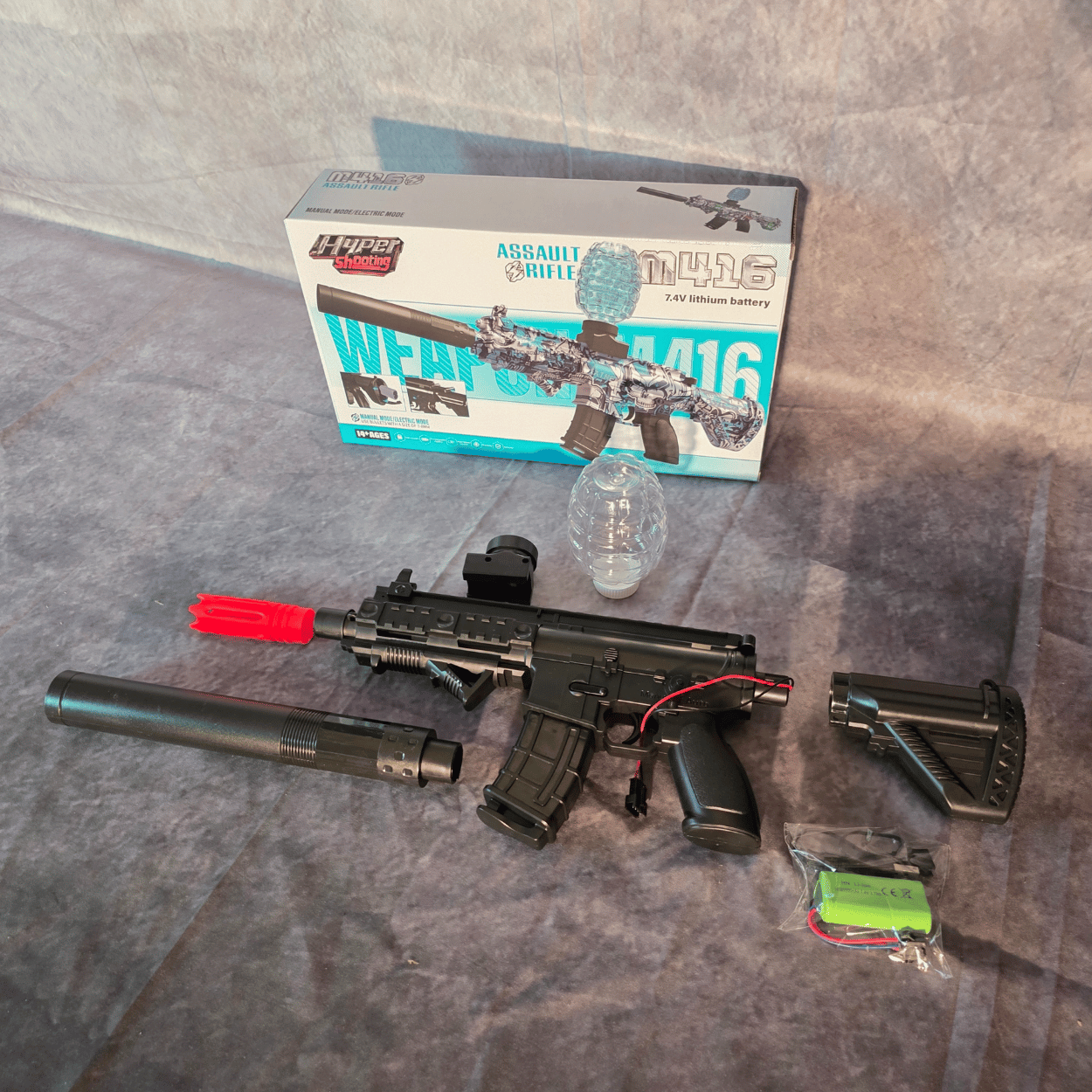 M416 Shadow - Elektrisk Gelblaster