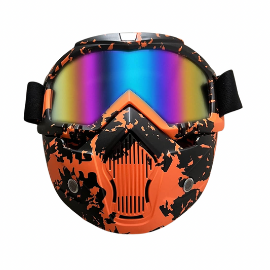 Gelblaster Maske - Orange