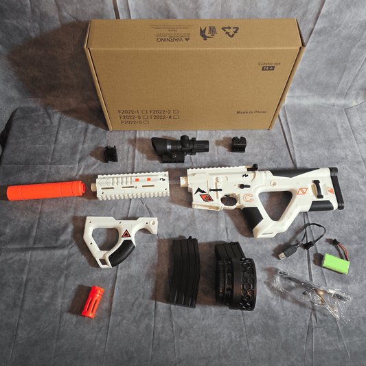 CQR Hvid - Elektrisk Gelblaster