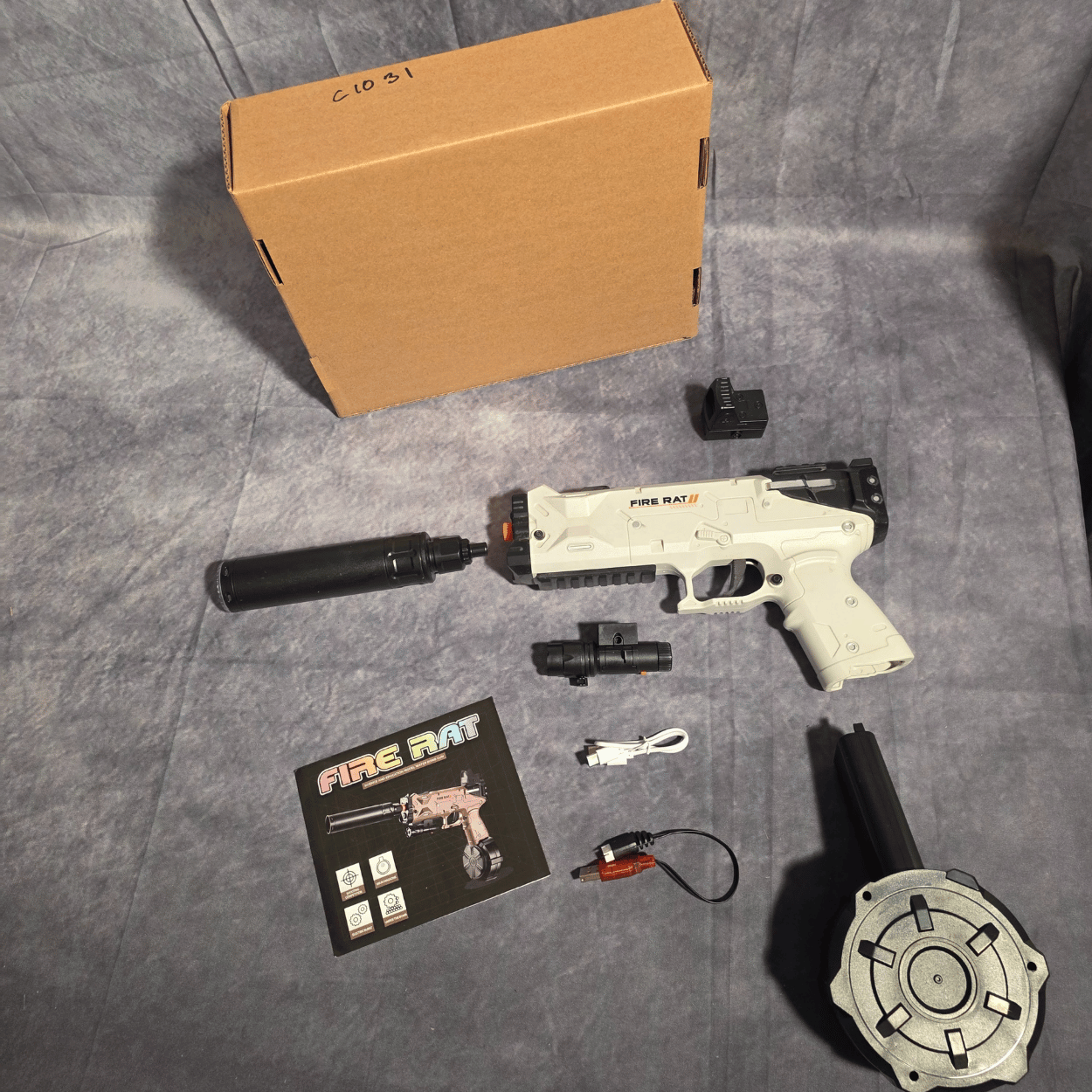 FireRat - Elektrisk Gelblaster