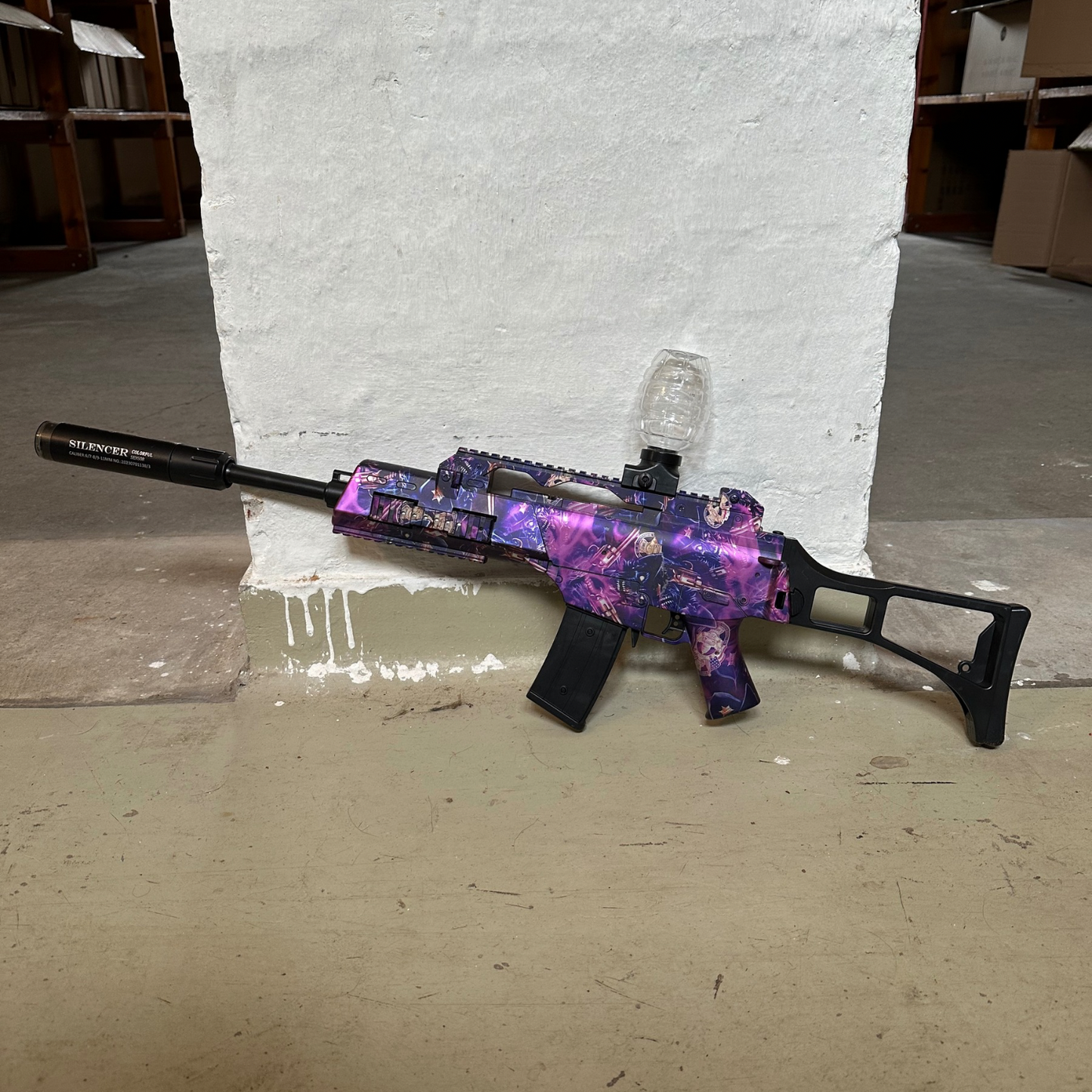 G8 Lilla - Elektrisk Gelblaster