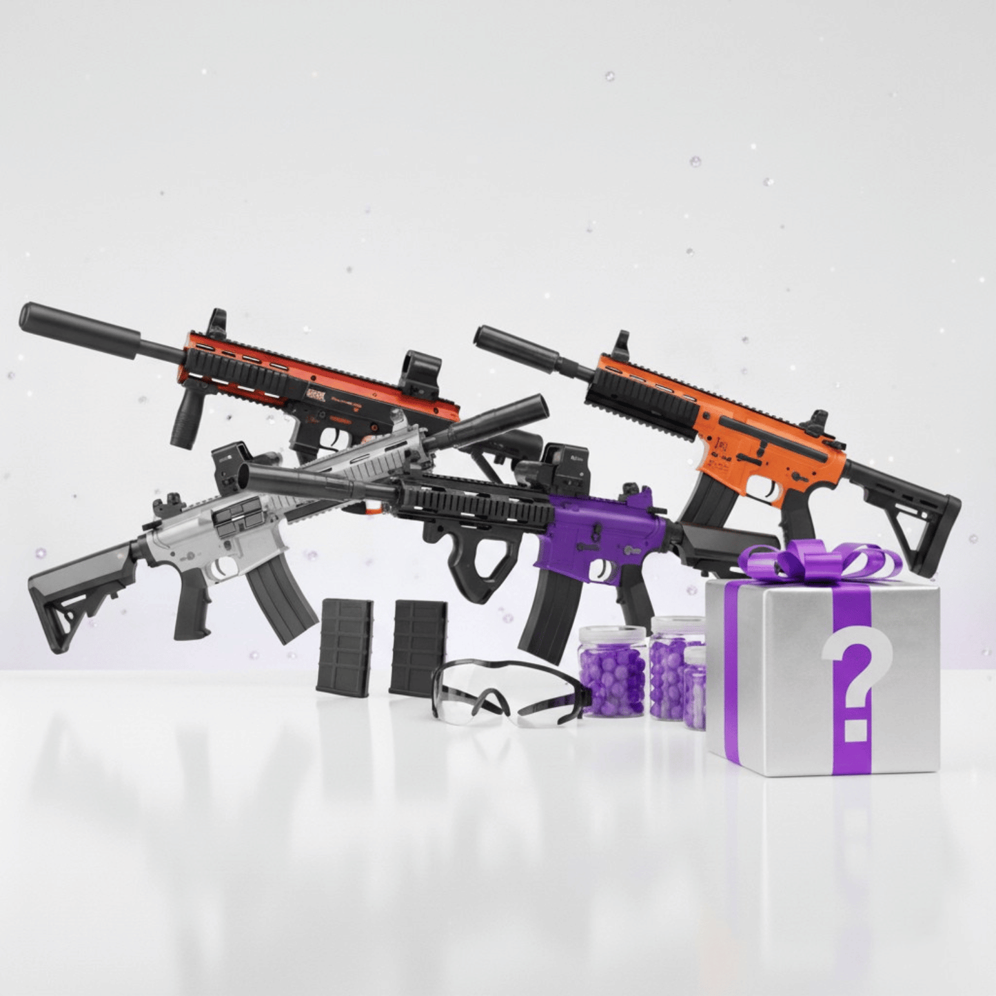 🎁 GelZone Mystery Box – Få 2+ Gel Blasters & Gear til vanvittig pris!