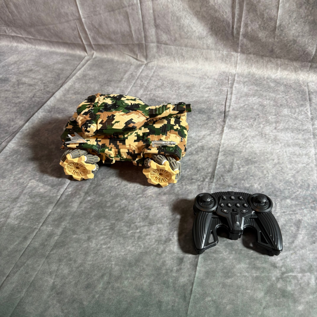 GELZONE SPRAY TANK – High-Speed 2.4GHz RC Tank med Vand/Gelball Skydning & LED-lys