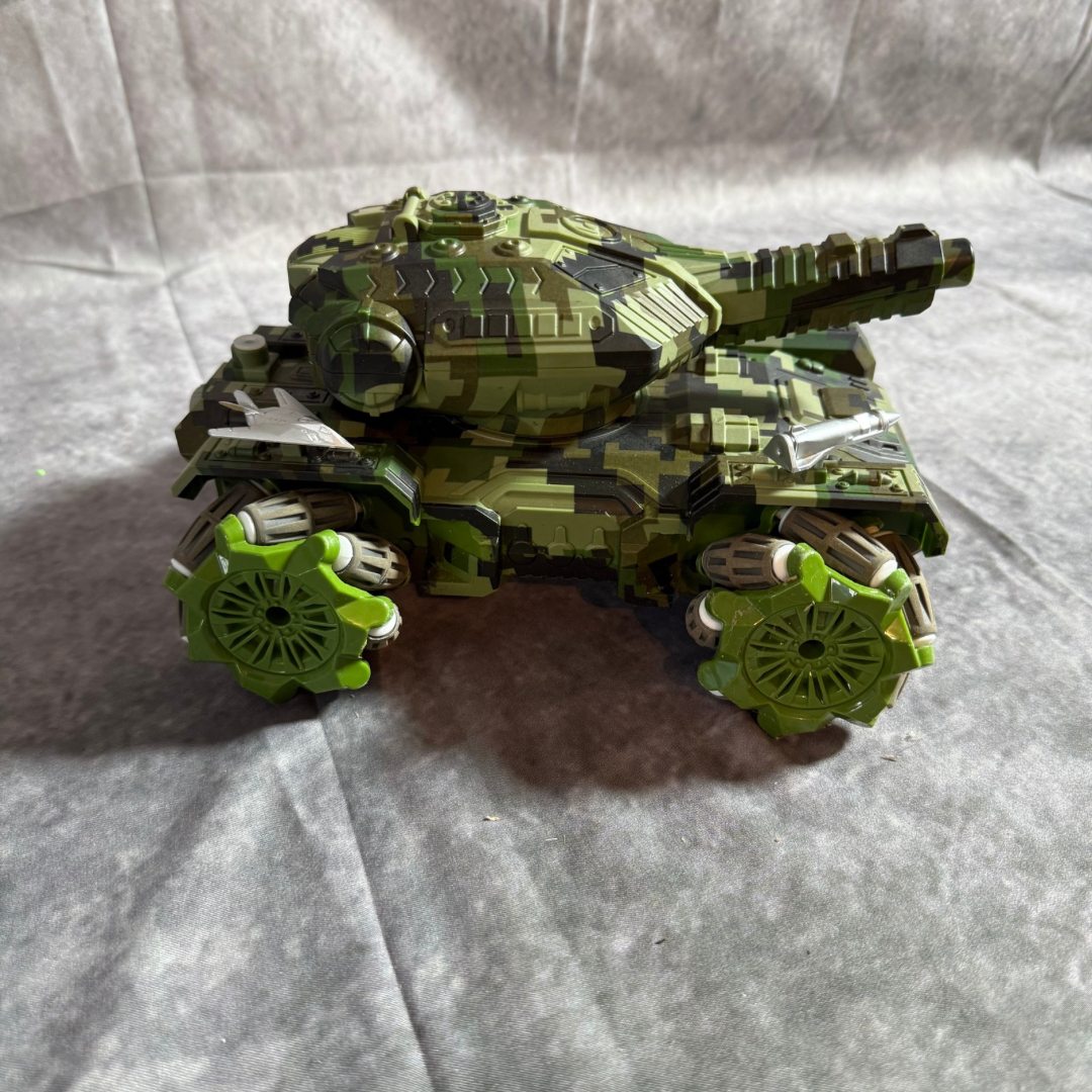 GELZONE SPRAY TANK – High-Speed 2.4GHz RC Tank med Vand/Gelball Skydning & LED-lys