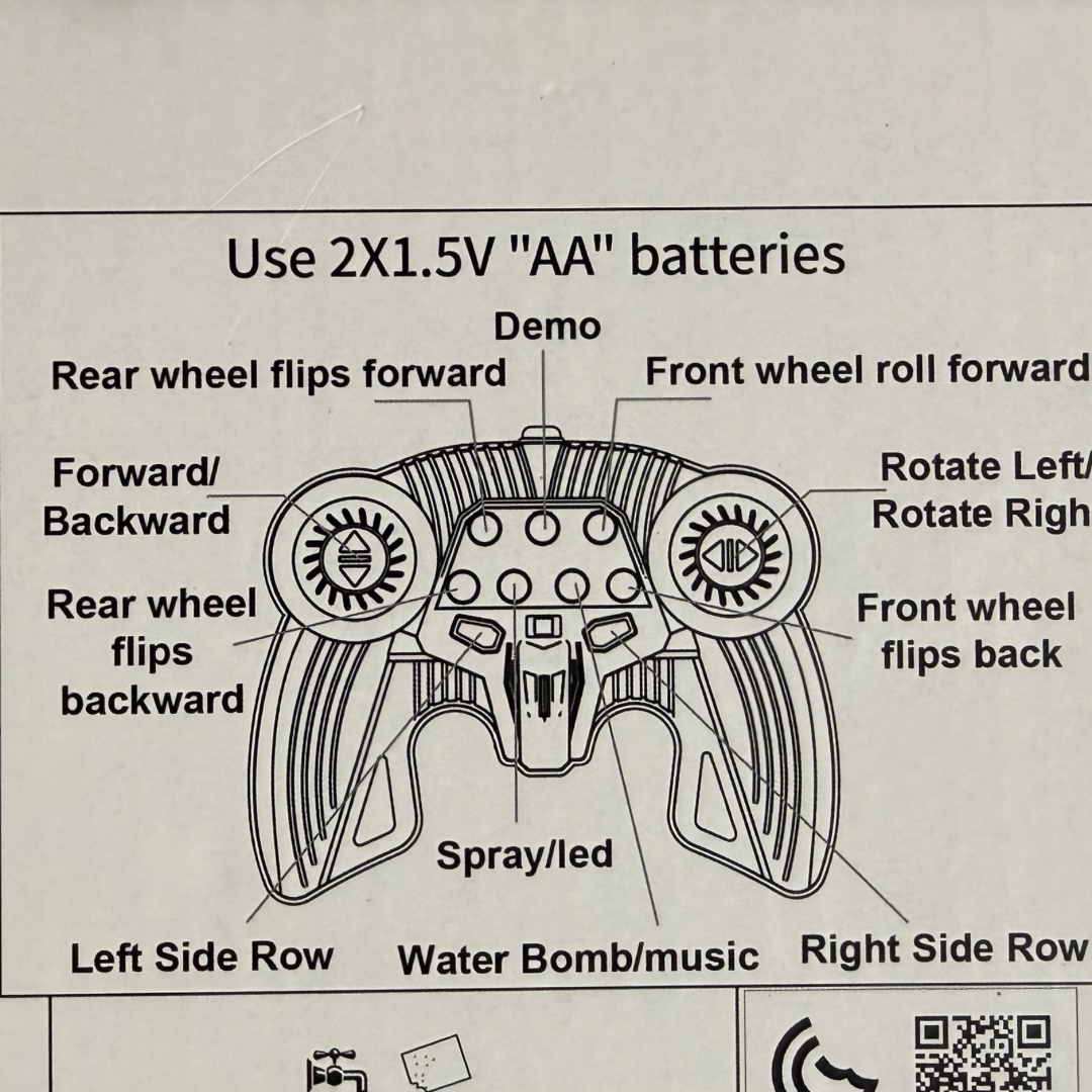 GELZONE SPRAY TANK – High-Speed 2.4GHz RC Tank med Vand/Gelball Skydning & LED-lys